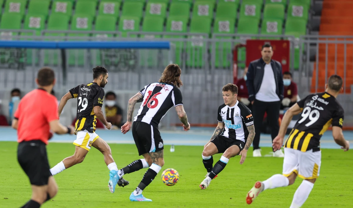 The Magpies beat the Saudi Premier League leaders in Jeddah on Friday. (Twitter/Al-Ittihad FC)