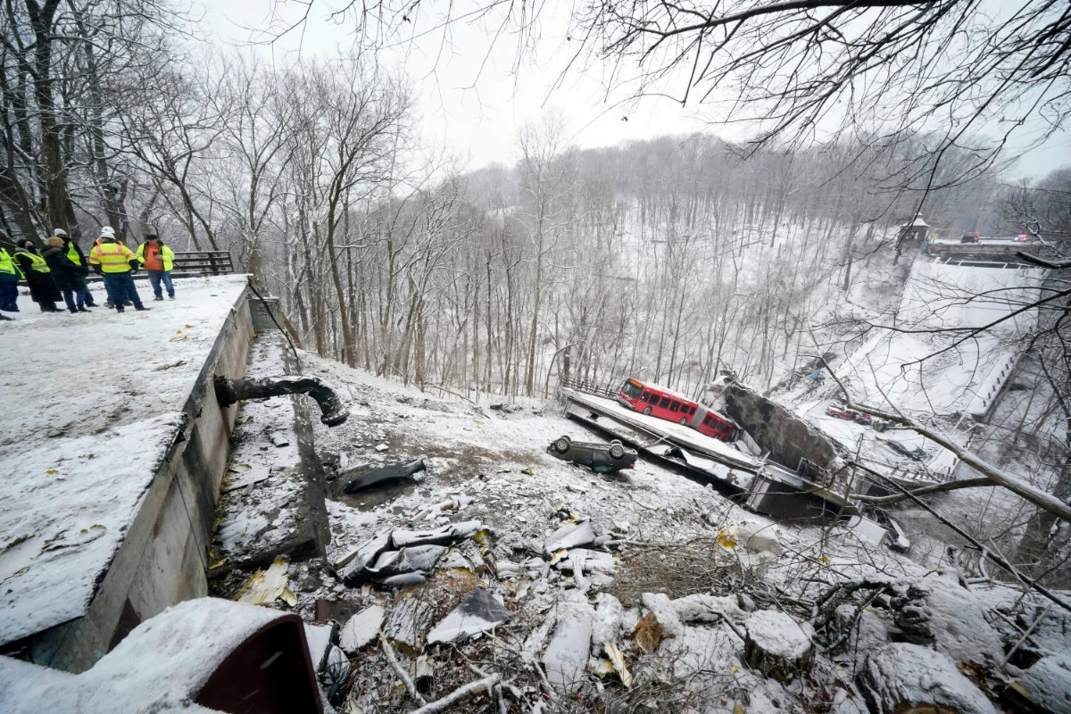 Half-century old US bridge collapses ahead of Biden visit to promote infrastructure law
