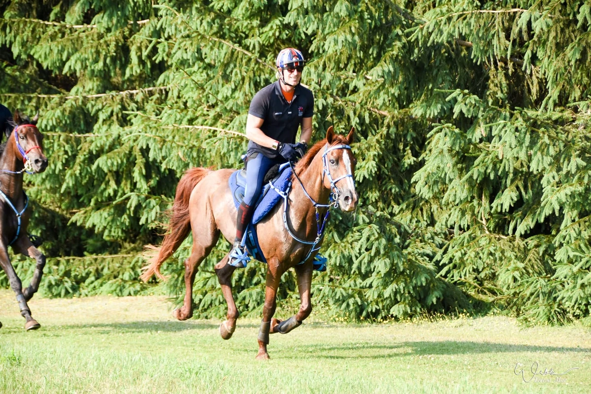 World No.1 Carmine Villani will represent Great Britain at the Fursan Cup. (Supplied)