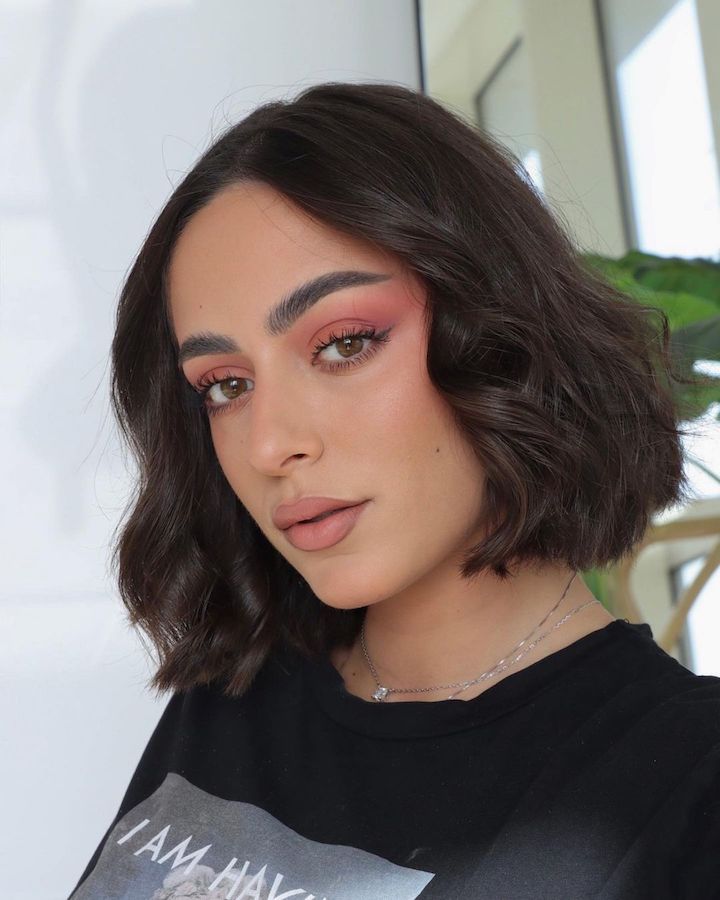 Defined lips