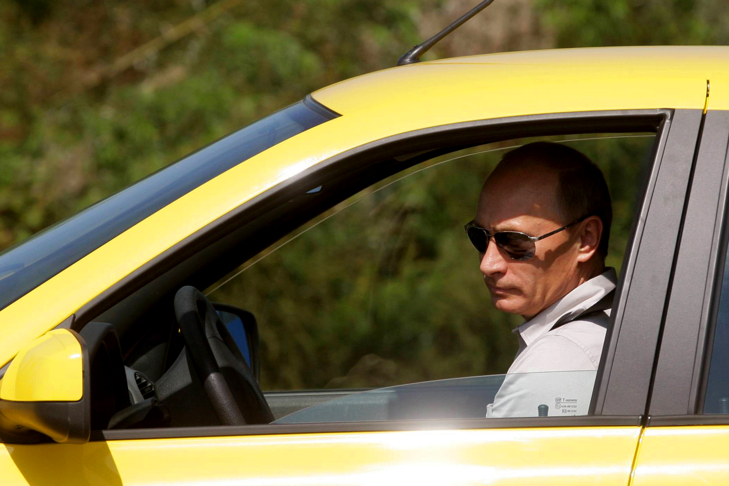 Vladimir Putin was forced to moonlight as a taxi driver following the collapse of the Soviet Union. (AFP)