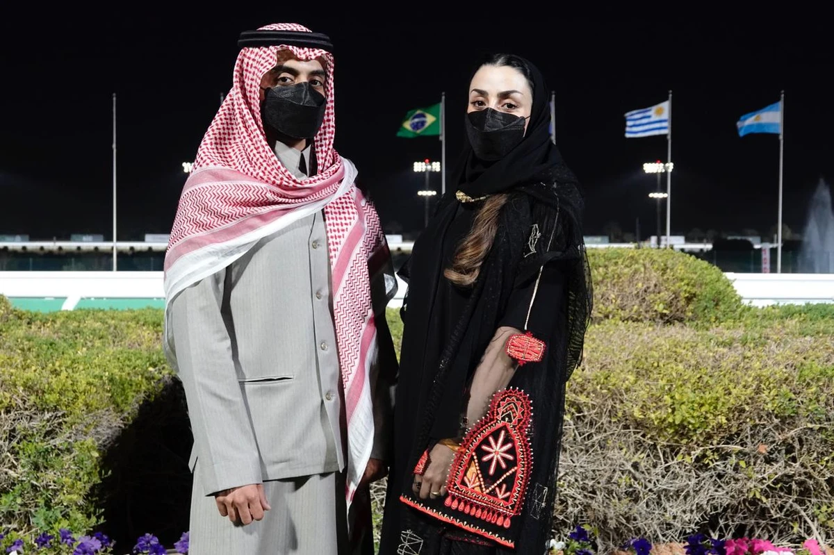 It was not just on track where the stakes were high at the Saudi Cup, once again the fashion stakes were raised off track as spectators pulled out all the stops and dressed to impress. (AN Photo/Huda Bashatah)