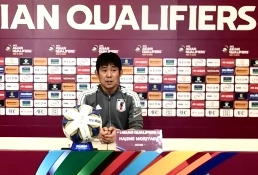 Japan coach Hajime Moriyasu: ‘We prepared well for a high-level Saudi team’