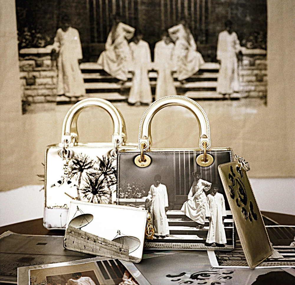 The bag, ‘Landscapes of the Mind,’ was inspired by a collection that she made in 2009, of an old artwork where Al-Dowayan questions many aspects about the experience of Saudi women in the past couple of few years. (Supplied)