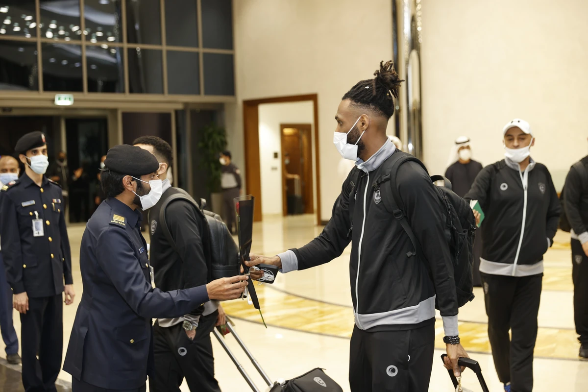 Al-Hilal have landed in Abu Dhabi ahead of their participation in the FIFA Club World Cup. (FIFA)