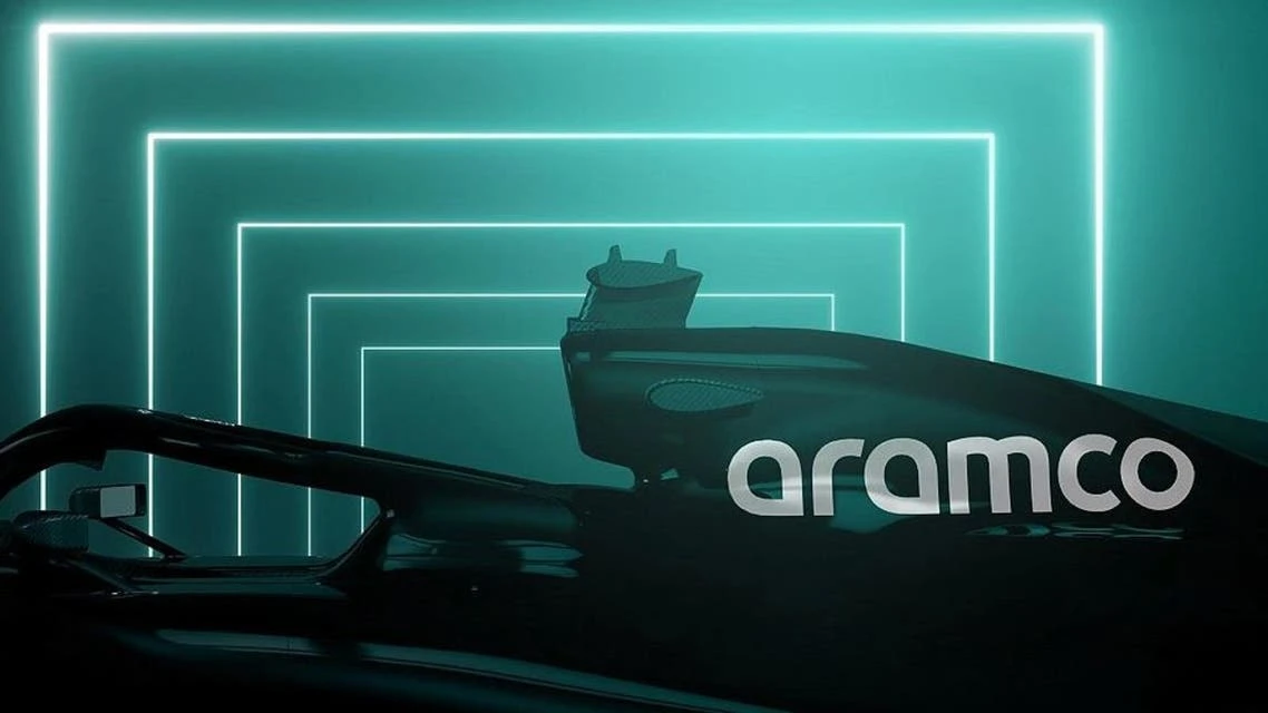 The team has been officially renamed to the Aston Martin Aramco Cognizant Formula One Team. (SPA)