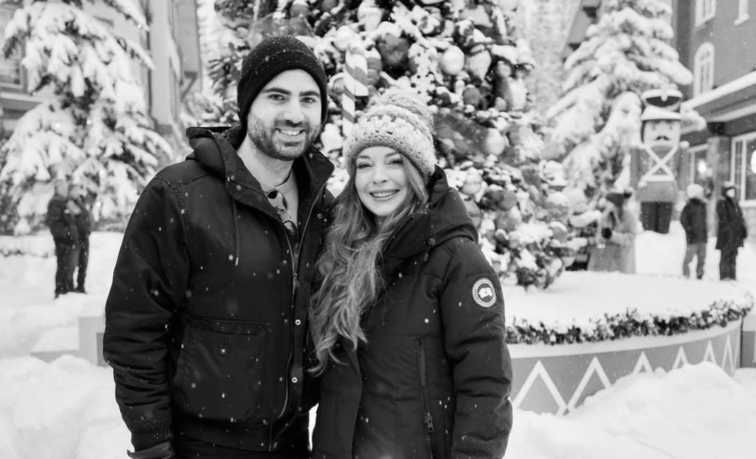 The “Mean Girls” actress announced her engagement to Shammas in November. (Instagram)