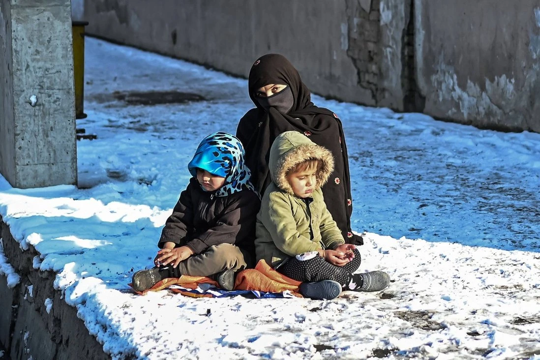Up to 1 million children could die in Afghanistan within months. (AFP)