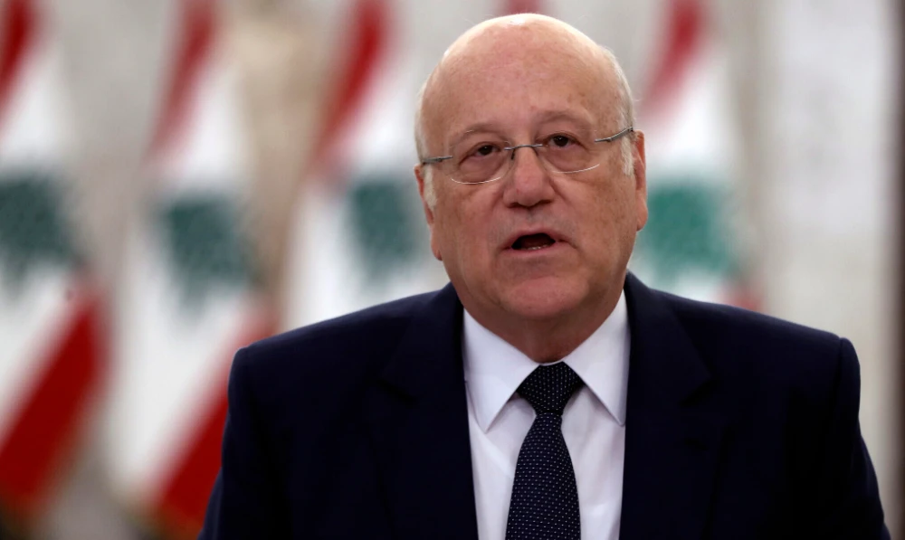 Lebanese prime minister Najib Mikati. (AP/File)