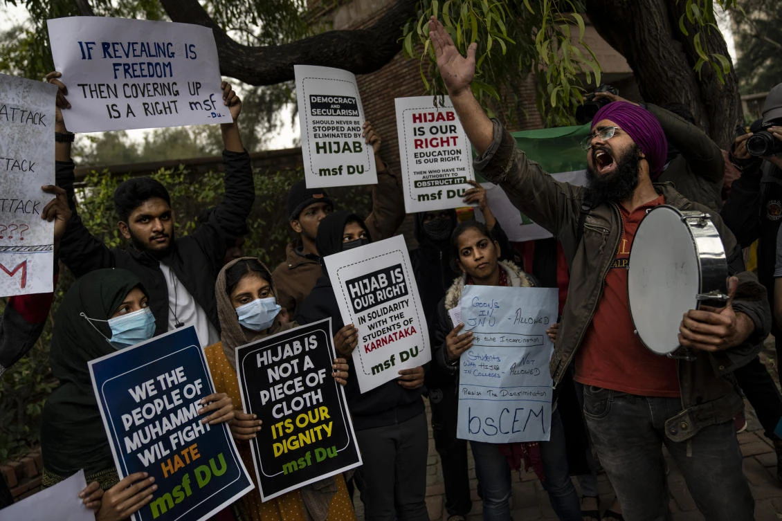 India court: No religious clothes until hijab row settled