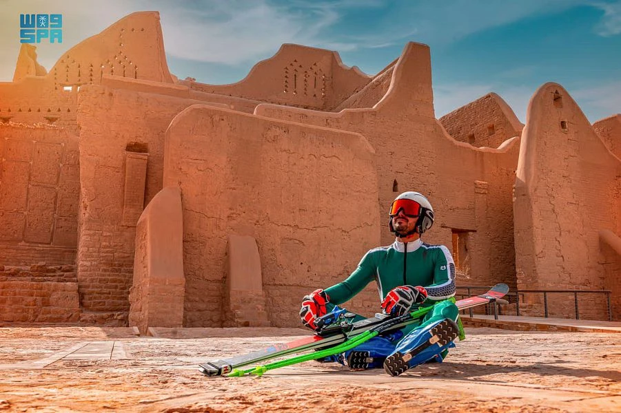 Saudi Alpine skier Fayik Abdi completes preparations for Beijing Winter Olympics