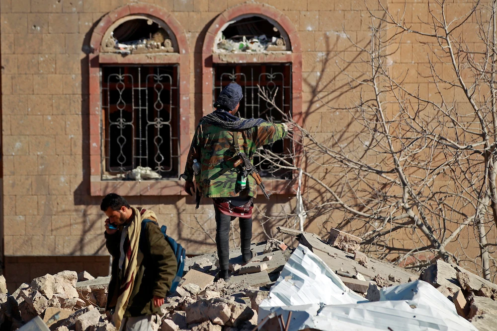 Coalition in Yemen hits military targets in Sanaa