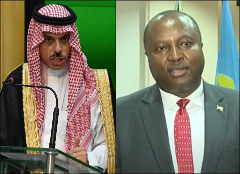 Saudi and Burundian foreign ministers discuss relations
