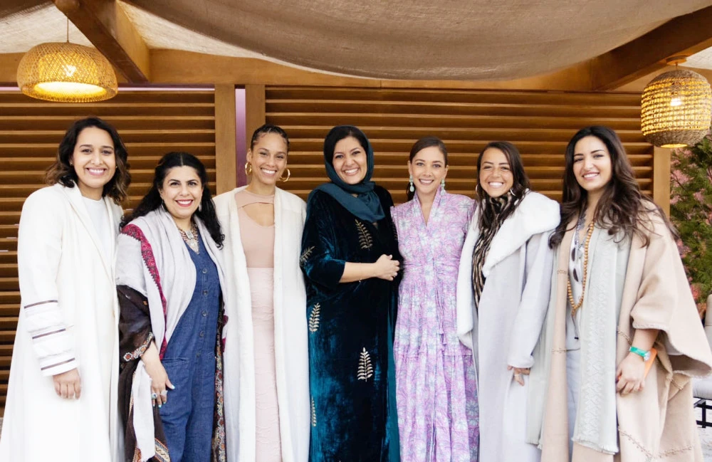 Alicia Keys, Princess Reema push message of hope in AlUla