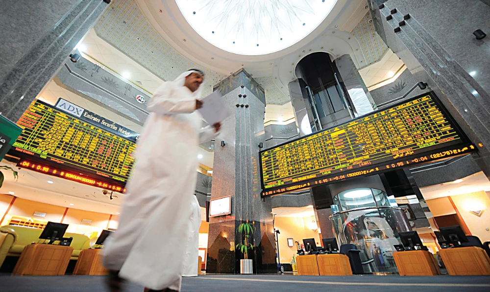Last week, Abu Dhabi’s stock exchange, known as ADX, introduced its first SPAC framework, paving the way for these types of firms to launch on the bourse. (Reuters/File)