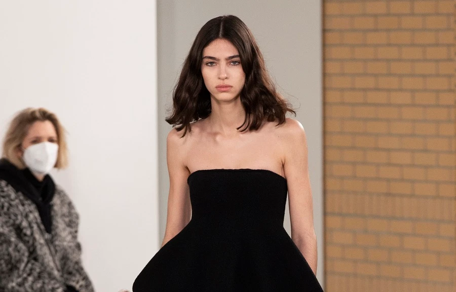 Loli Bahia at Proenza Schouler fall 2022 ready-to-wear. Getty