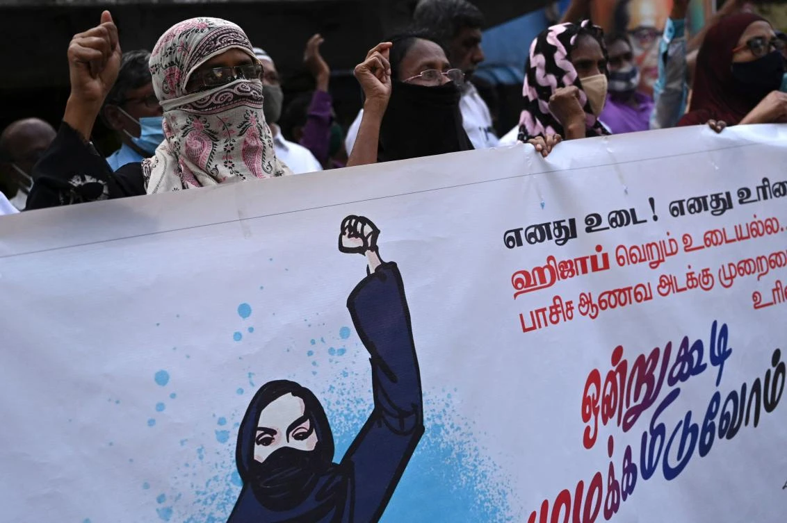 India’s hijab dispute reaches its most populous state