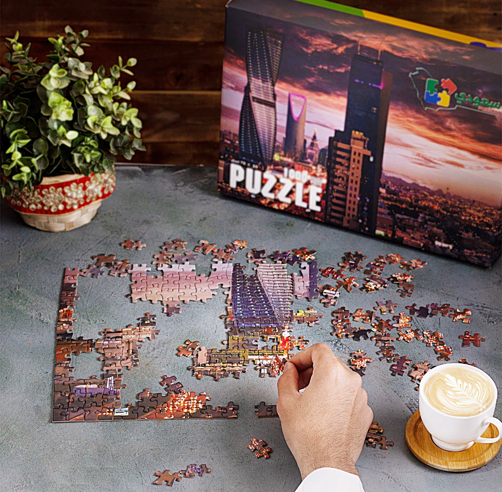 ‘Recently, puzzles have become popular among parents as they saw that the electronic devices were consuming their children’s time and energy.’ (Supplied)