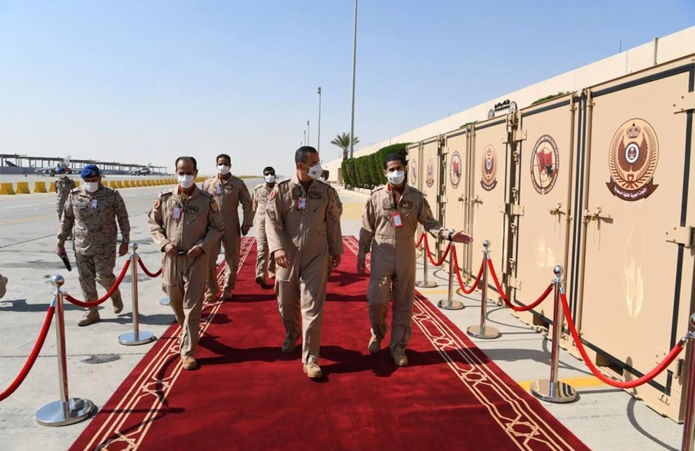 Commander of Royal Saudi Air Force reviews preparations for Red Flag 2022 exercise in US