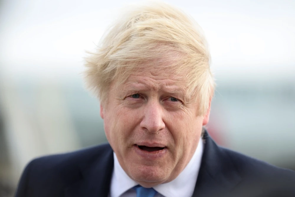 British Prime Minister Boris Johnson. (Reuters)