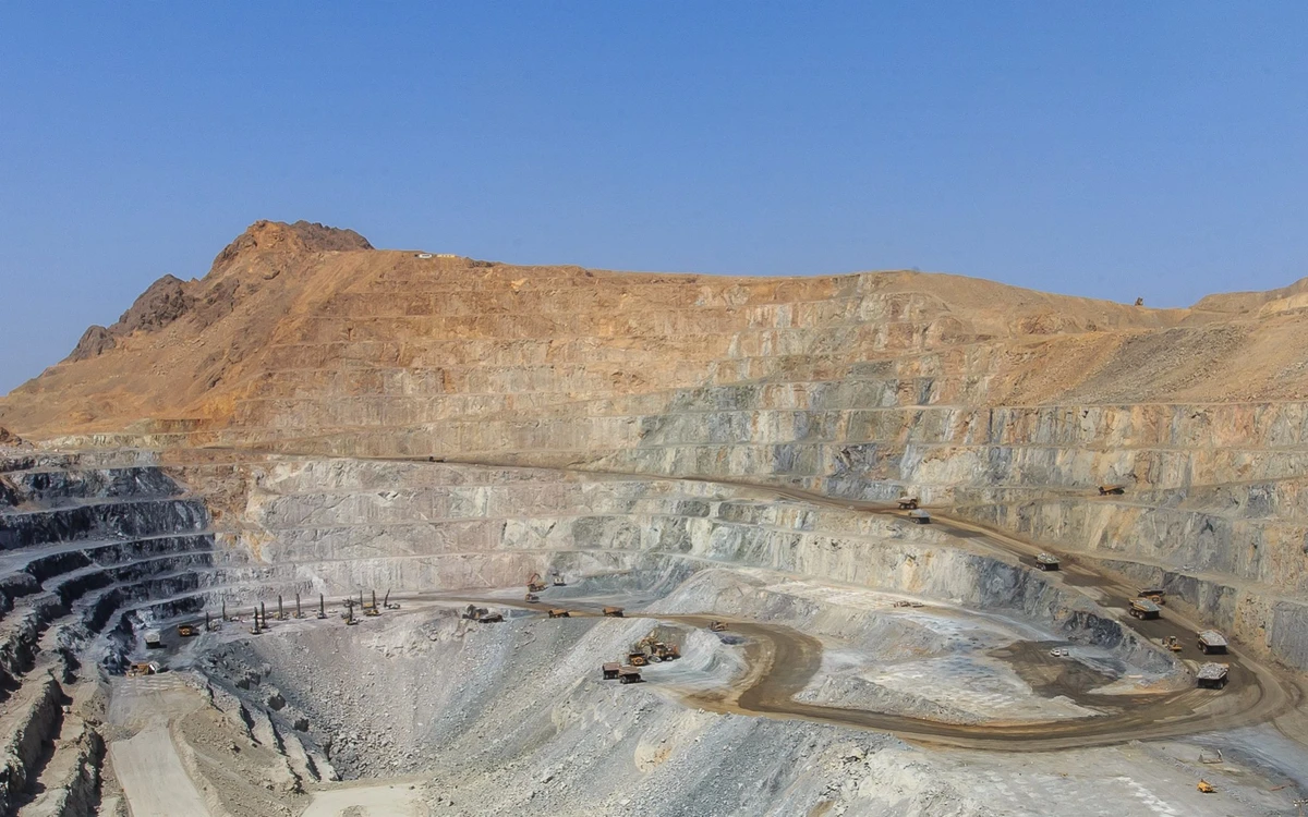 Egypt currently produces over 15.8 million tons of gold from the Sukari mines. File