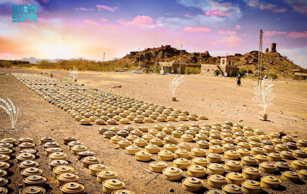 Saudi project clears 873 Houthi mines in Yemen