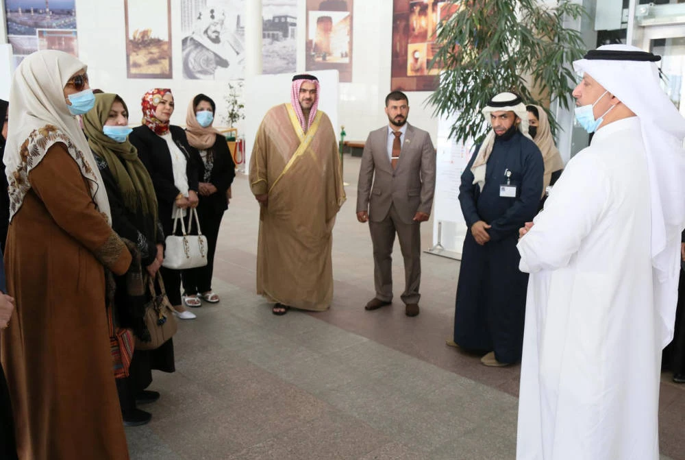 Iraqi delegation visits King Fahd National Library in Riyadh