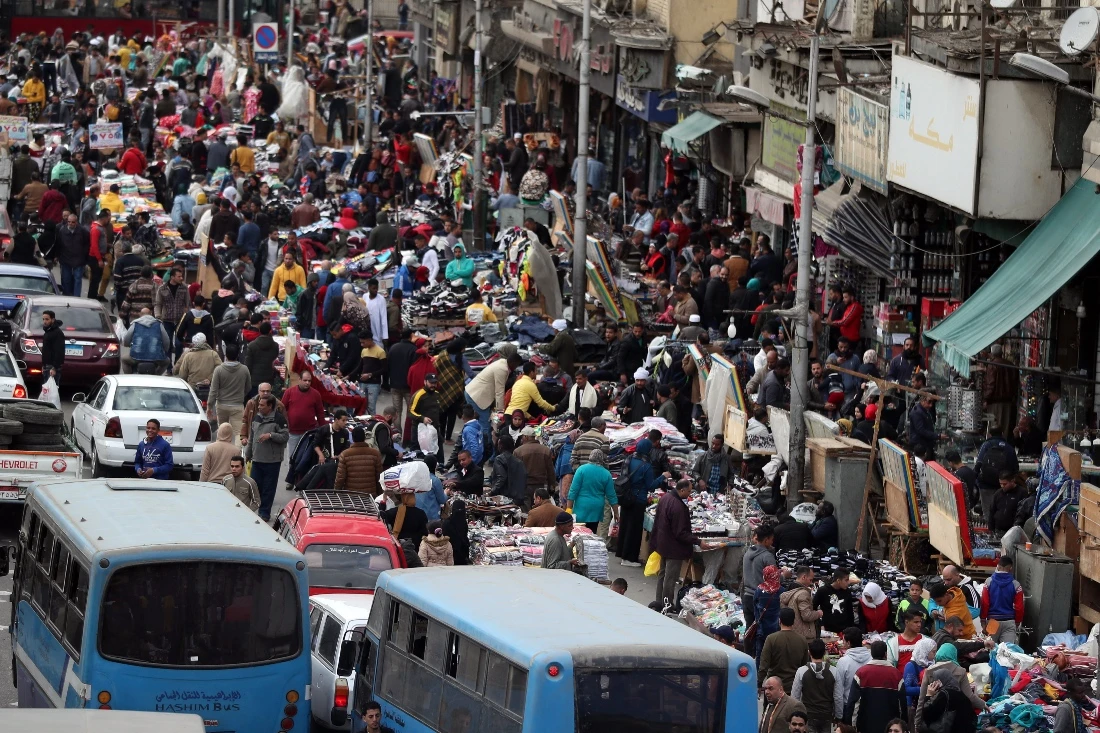 n terms of population size, Egypt is first among Arab countries, third in Africa and 14th globally. (File/AFP)