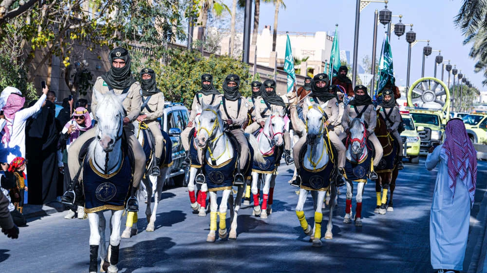 In celebration of Feb. 22, the Diriyah Gate Development Authority on Tuesday launched a number of spirited events. (AN photo by Basheer Saleh)