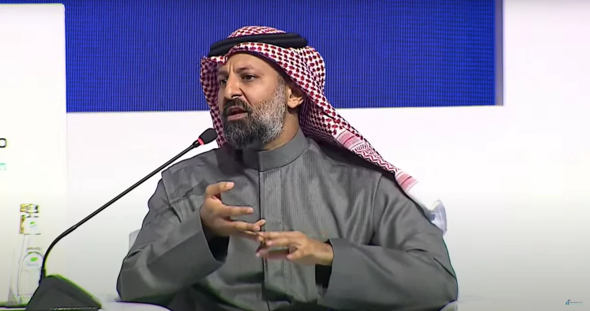 Mohammed bin Abdullah Elkuwaiz, chairman of Saudi Arabia’s Capital Market Authority (screenshot)