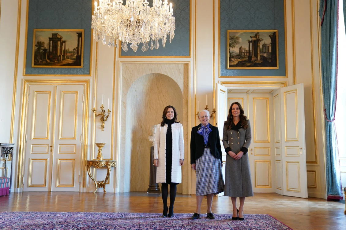 Kate meets Danish queen, plays with kids on Copenhagen trip
