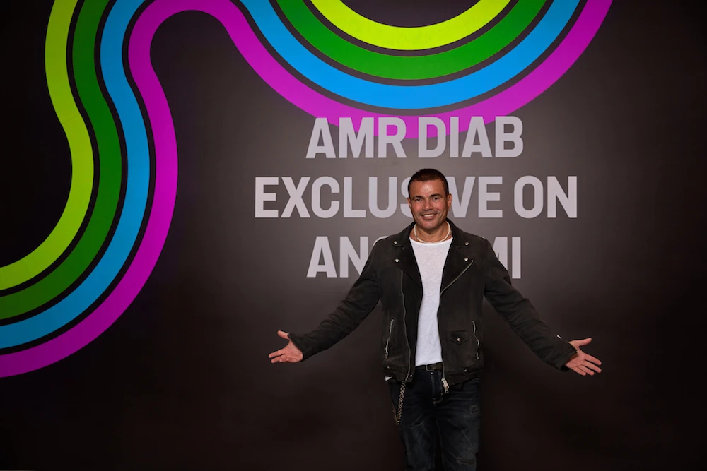 Anghami signs exclusive partnership with Arab star Amr Diab