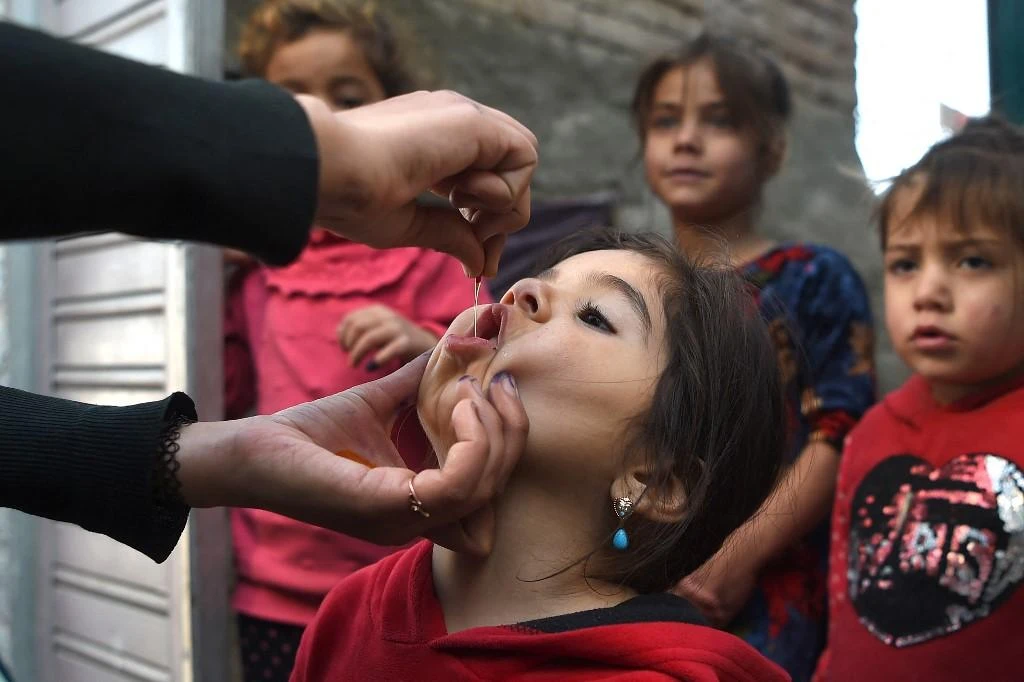 Polio has been virtually eliminated globally through a decades-long inoculation drive. (File/AFP)