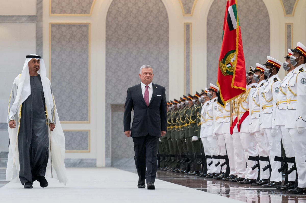 Abu Dhabi crown prince, Jordan’s king discuss regional, international developments