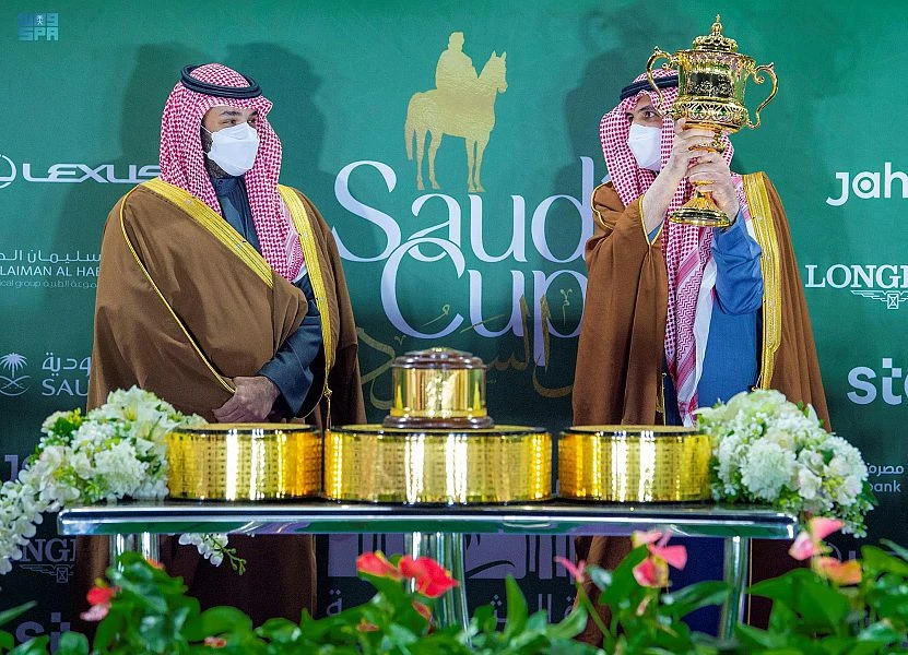 Crown prince patronizes 3rd Saudi Cup race ceremony