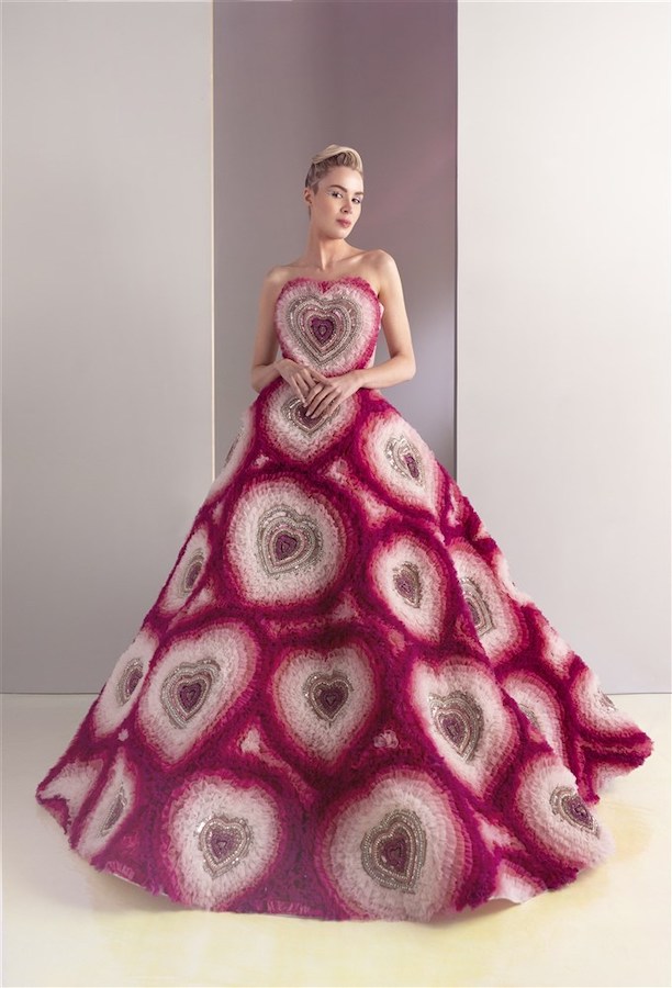 Raspberry hearts