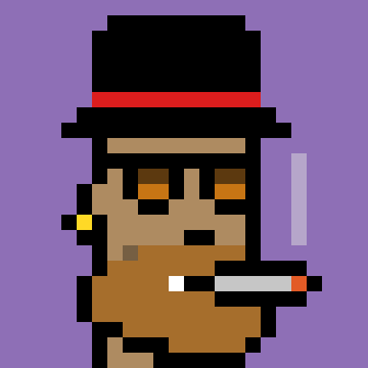 Larva Labs, “CryptoPunk #8348”