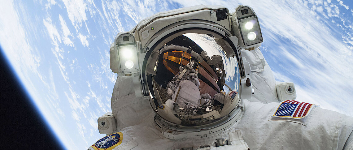Outer space might become the battleground of the future. (Reuters)