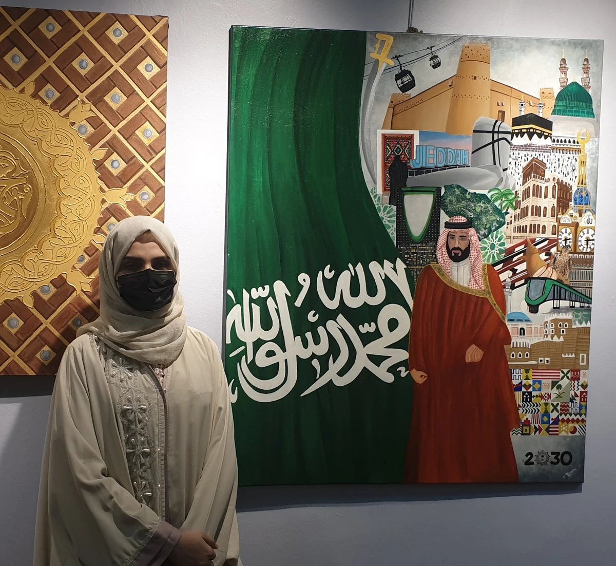 Expats illustrate love of Saudi Arabia through artwork