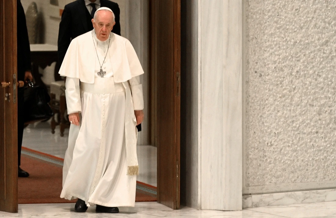 Pope Francis told his audience that Iraq is the cradle of civilization and Christianity. (File/AFP)