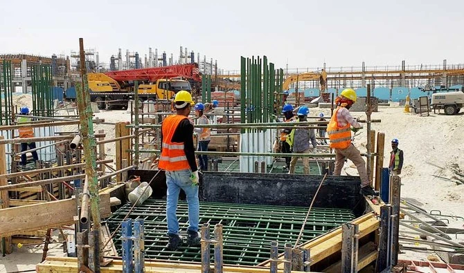 Construction workers in Riyadh can no longer be made to work during night hours. (AN file photo)