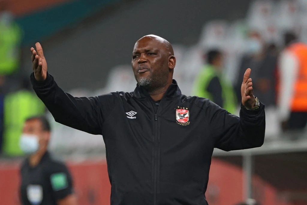 Pitso Mosimane’s Al-Ahly demolished Al-Hilal 4-0 at the FIFA Club World Cup bronze-medal match. (AFP)