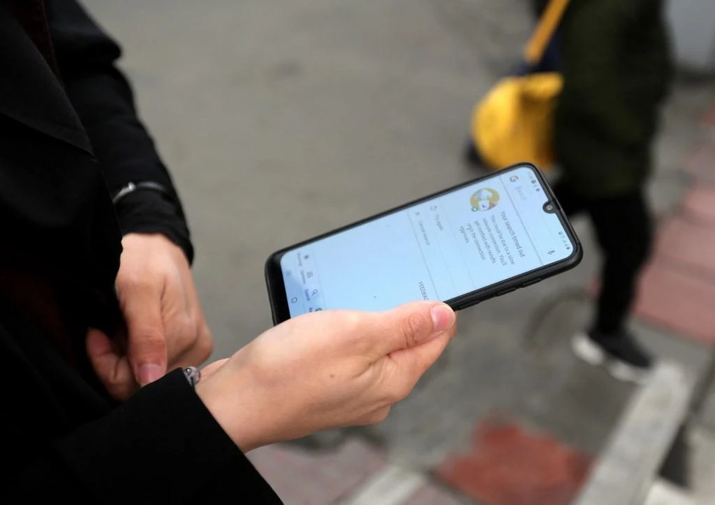 The Iranian government has long blocked access to many websites and social media platforms, from YouTube and Facebook to Twitter and Telegram. (AFP)