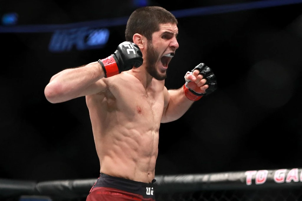 Islam Makhachev took a little over three and a half minutes to finish Bobby Green via a technical knockout. (AFP file photo)
