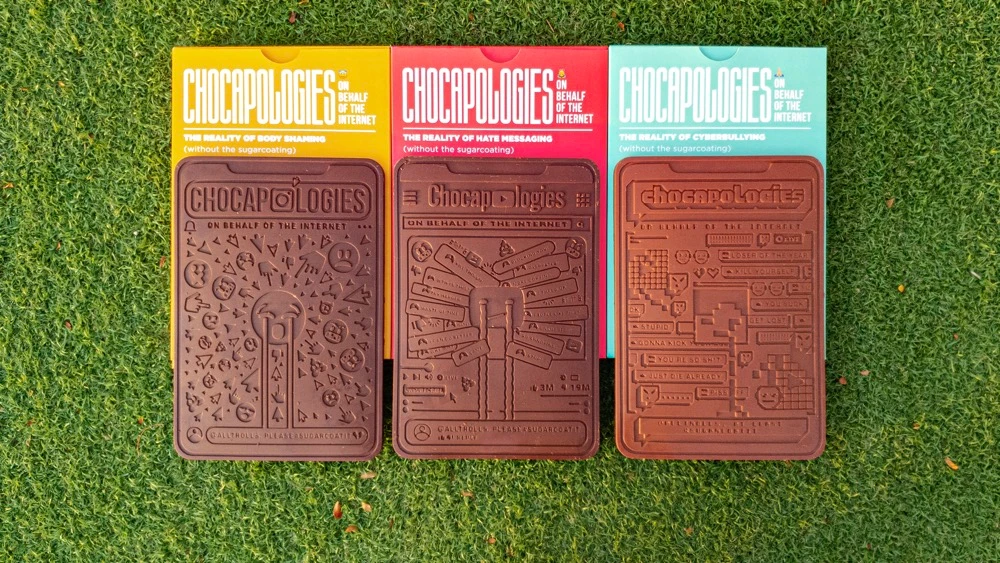 Dubai advertising agency creates ‘chocapologies’ to ease the pain of cyberbullying
