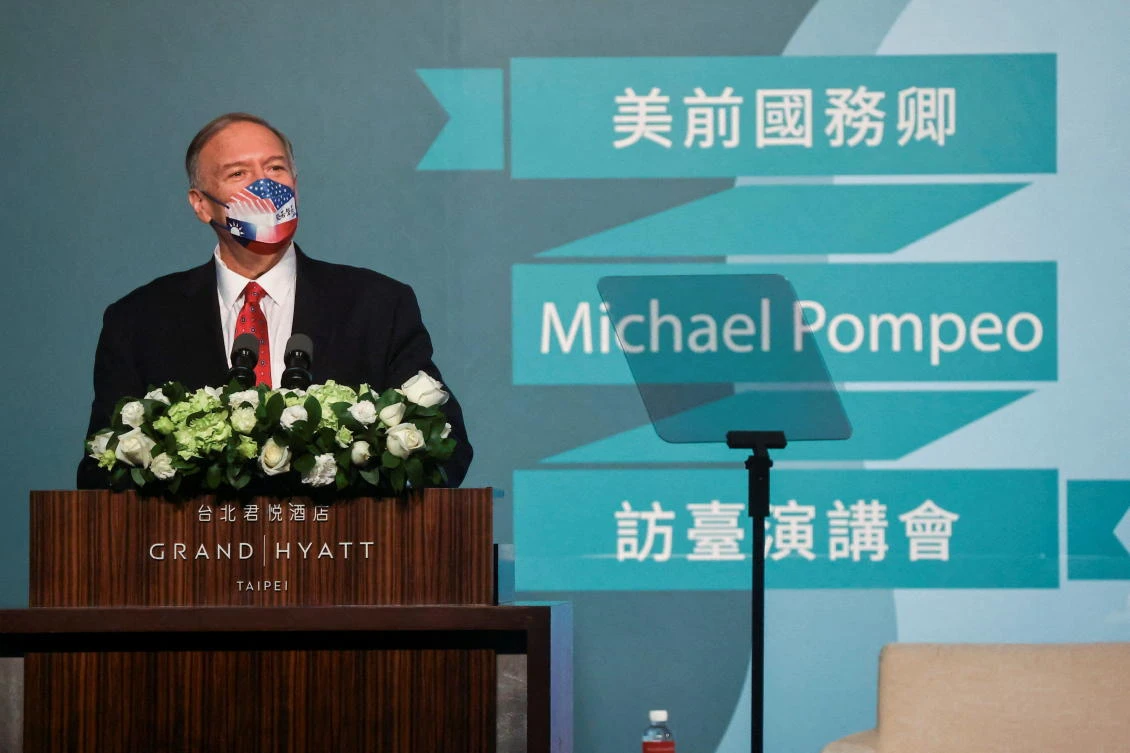 US should recognize Taiwan, former top diplomat Pompeo says