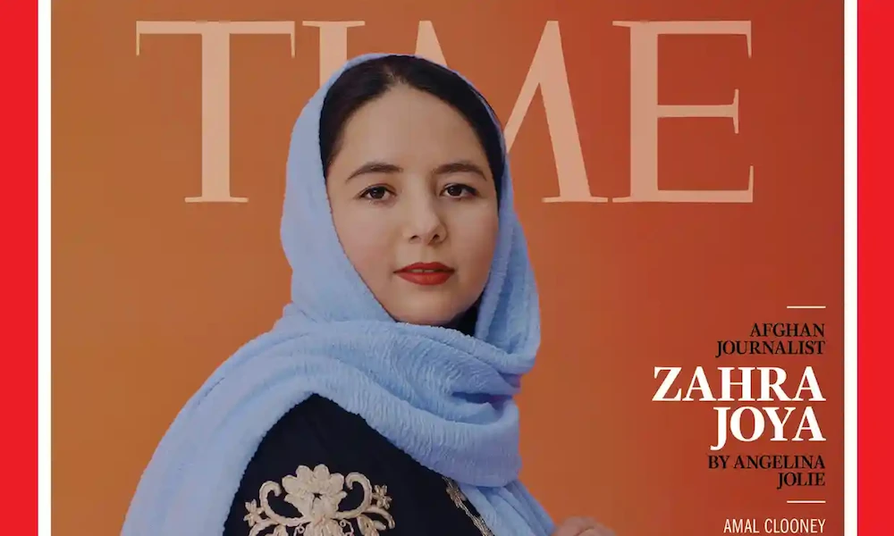 Pioneer Afghan journalist makes Time’s Women of the Year list