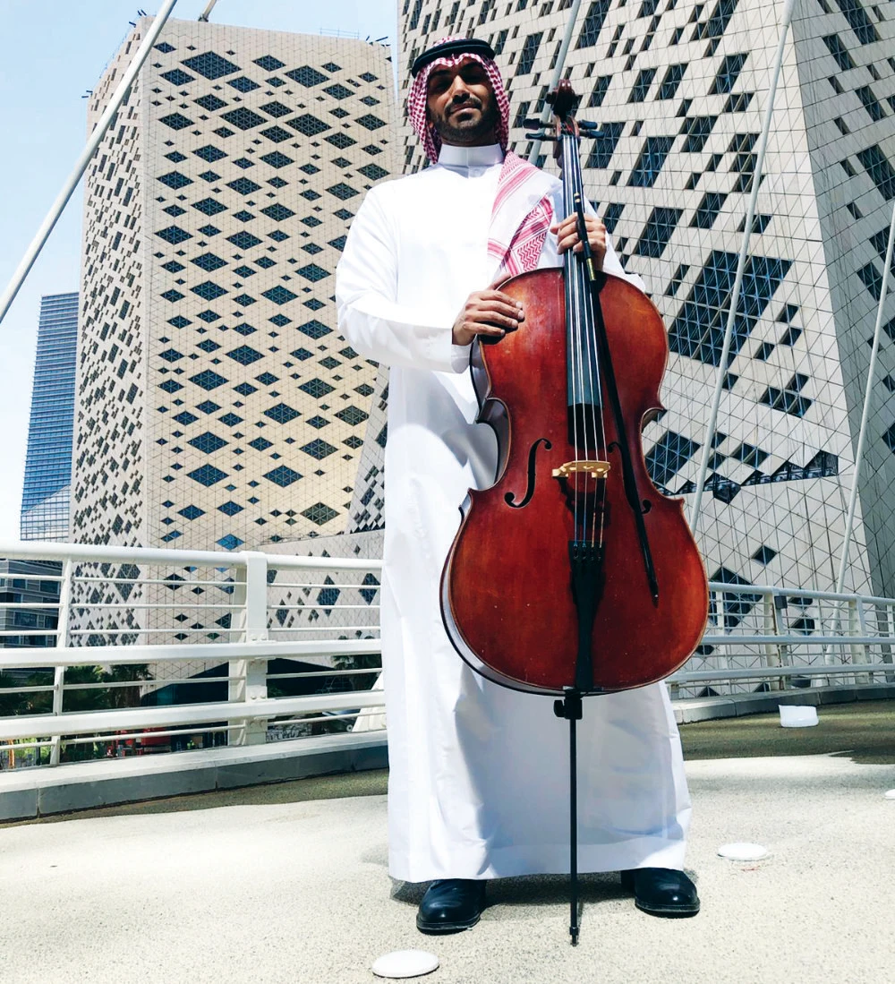 With cello on chest, Saudi musician brings melody to KSA’s classical music scene