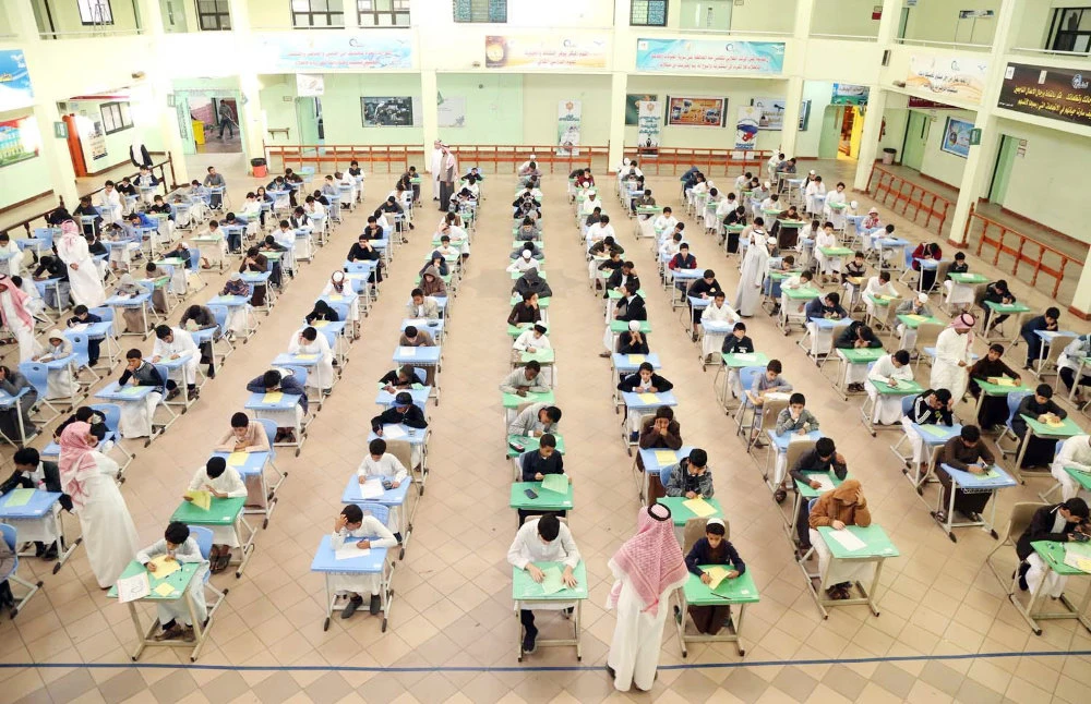 Saudi primary school students ready for in-person exams