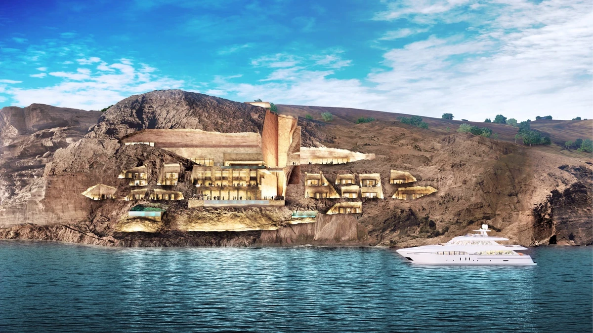Render of Rock Hotel at Triple Bay (supplied)